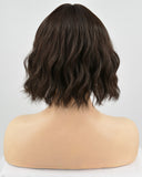 Natural Black Short Hard Front Wig HW006