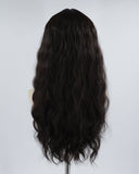 Black Hard Front Wig HW023