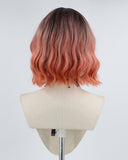 Orange Hard Front Wig HW026