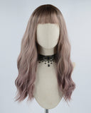 Ombre Pink Hard Front Wig HW031