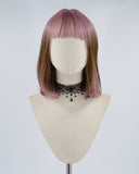 Pink Ombre Hard Front Wig HW034
