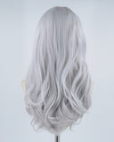 Grey Hard Front Wigs HW056