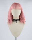 Pink Wavy Hard Front Wig HW080