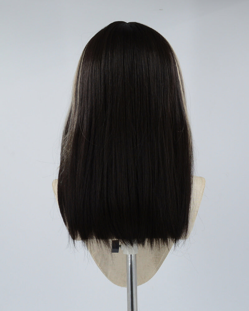 Brown Mixed Blonde Synthetic Wig HW081
