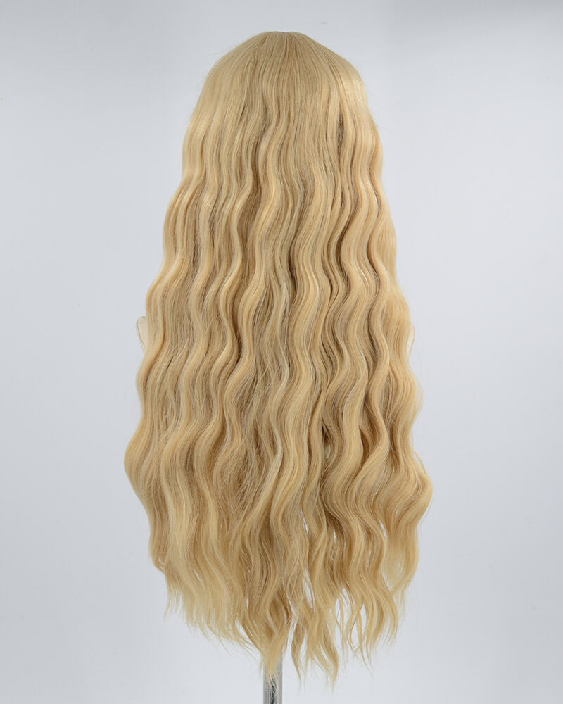 Blonde Curly Synthetic Wig HW092