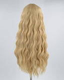 Blonde Curly Synthetic Wig HW092