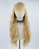 Blonde Curly Synthetic Wig HW092