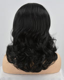 Black Wavy Synthetic Lace Front Wig WW250