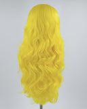 Yellow Wavy Synthetic Lace Front Wig WW262