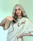 Grey Ombre Green Synthetic Lace Front Wig WW191