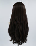 Long Black Synthetic Wig HW200