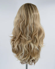 Blonde Wavy Synthetic Wig HW178