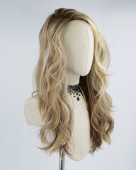 Blonde Wavy Synthetic Wig HW178
