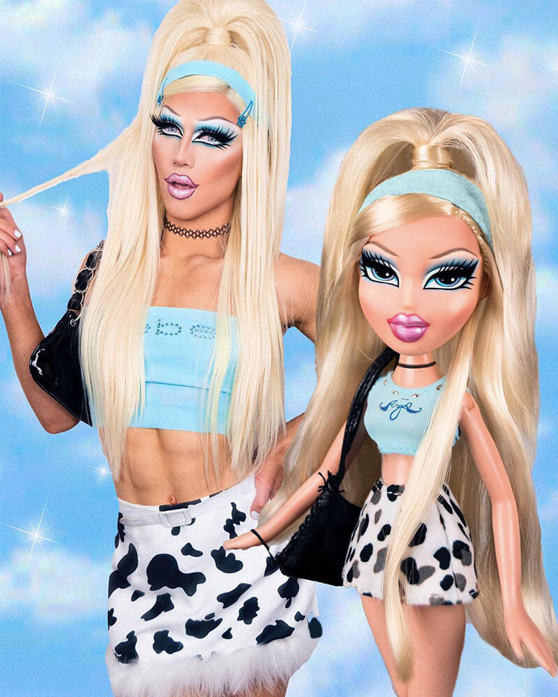 613 Blonde Straight Synthetic Lace Front Wig With Bangs WT140