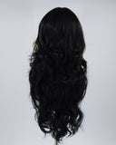 Blonde Black Synthetic Wig HW210