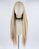 Mixed Blonde Synthetic Lace Front Wig WW386