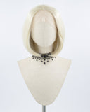 Short Blonde Synthetic Lace Front Wig WW015