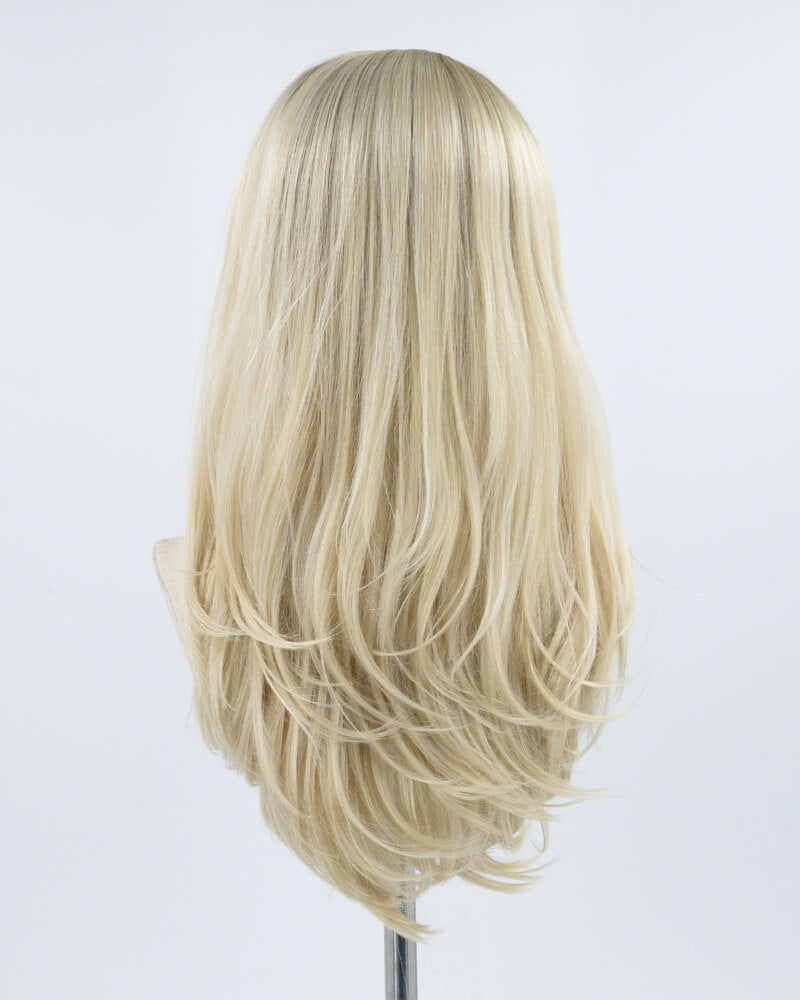 Ombre blonde Synthetic Lace Front Wig WT209