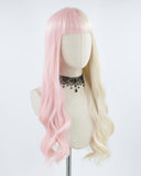 Pink Blonde Synthetic Wig HW152