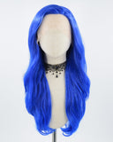 Blue Tinsel Synthetic Lace Front Wig WW299