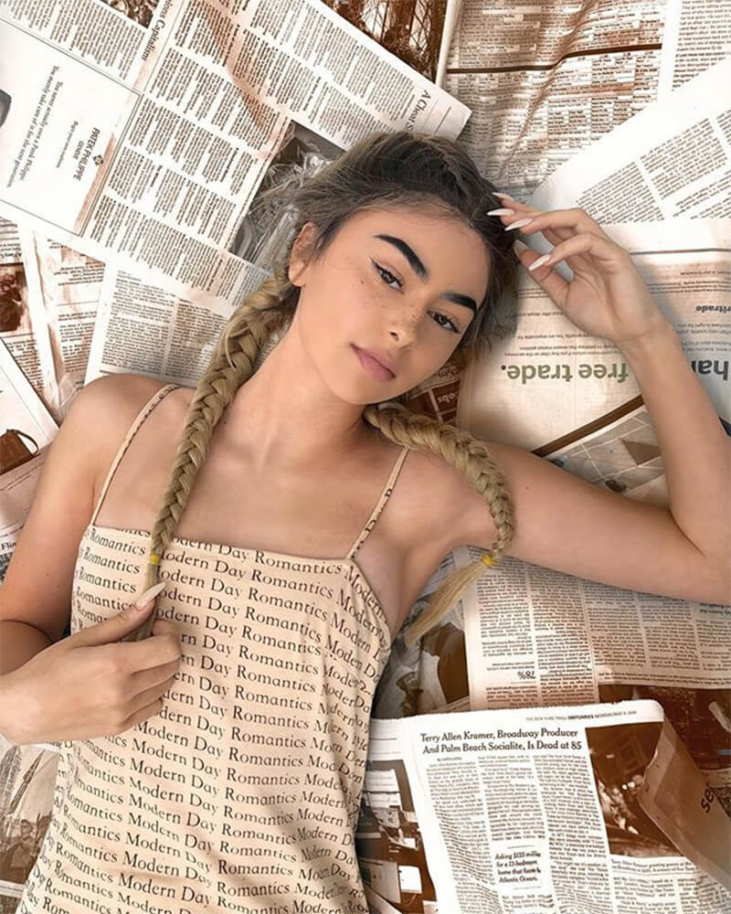 Braid Blonde Synthetic Lace Front Wig With Baby Hair WT060