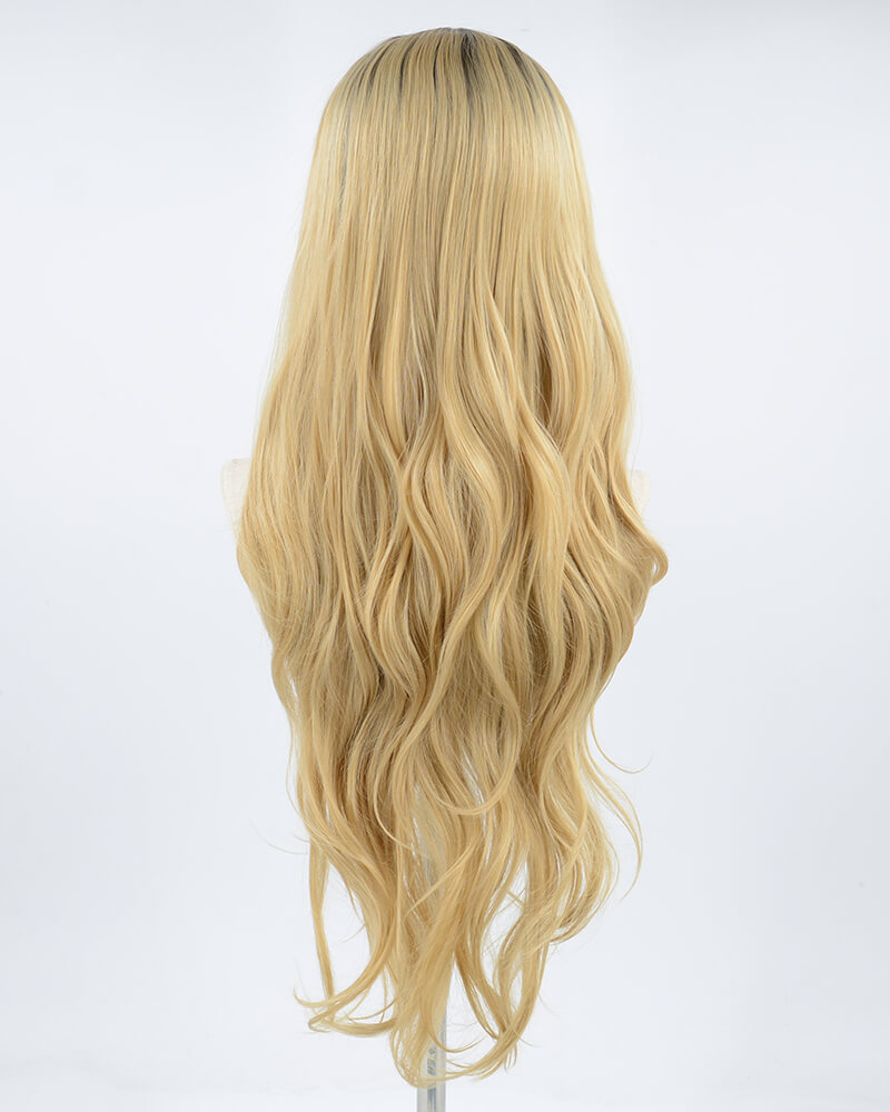 Brown Natural Synthetic Lace Front Wigs WT002