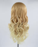 Brown Ombre Blonde Synthetic Lace Front Wig WW410