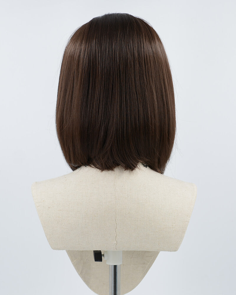 Short Bob Brown Synthetic lace Front Wig WT200