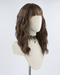 Brown Curly Synthetic Wig HW131