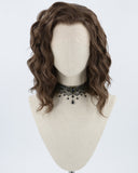 Brown Short Synthetic Lace Front Wig WW002