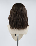 Brown Streaked Short Synthetic Wig HW228