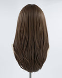 Natural Brown Synthetic Wig HW129