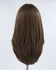 Natural Brown Synthetic Wig HW129
