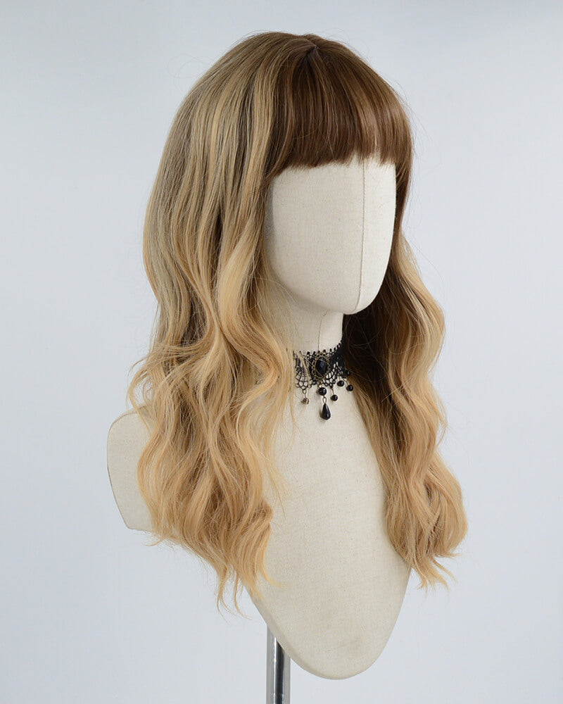 Ombre Brown Synthetic Wig HW204