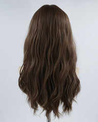 Brown Wavy Hard Front Wig HW063