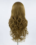 Brown Wavy Synthetic Lace Front Wig WT215