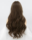 Brown Wavy Synthetic Wig HW077