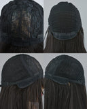 Half Pink Half Black Hard Front Wig HW014