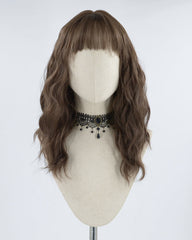 Brown Curly Synthetic Wig HW131