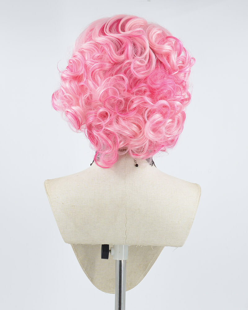 Short curly synthetic clearance lace front wigs