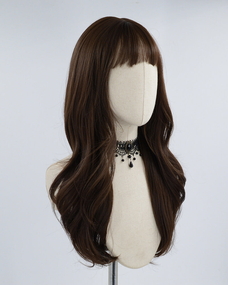 Dark Brown Synthetic Wig HW191