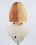 Short Half Synthetic Lace Front Wig HW171