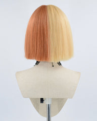 Short Half Synthetic Lace Front Wig HW171