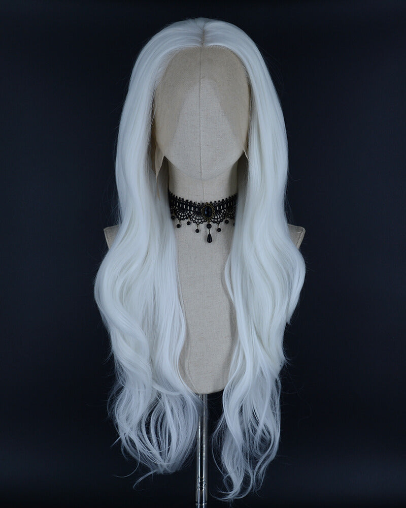 Glow in the Dark Wig White Lace Front Wig WT110