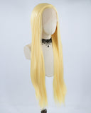 30 Inch Long 613 Blonde Synthetic Lace Front Wig WW320