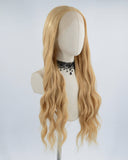 Brown Long Synthetic Lace Front Wig WW406