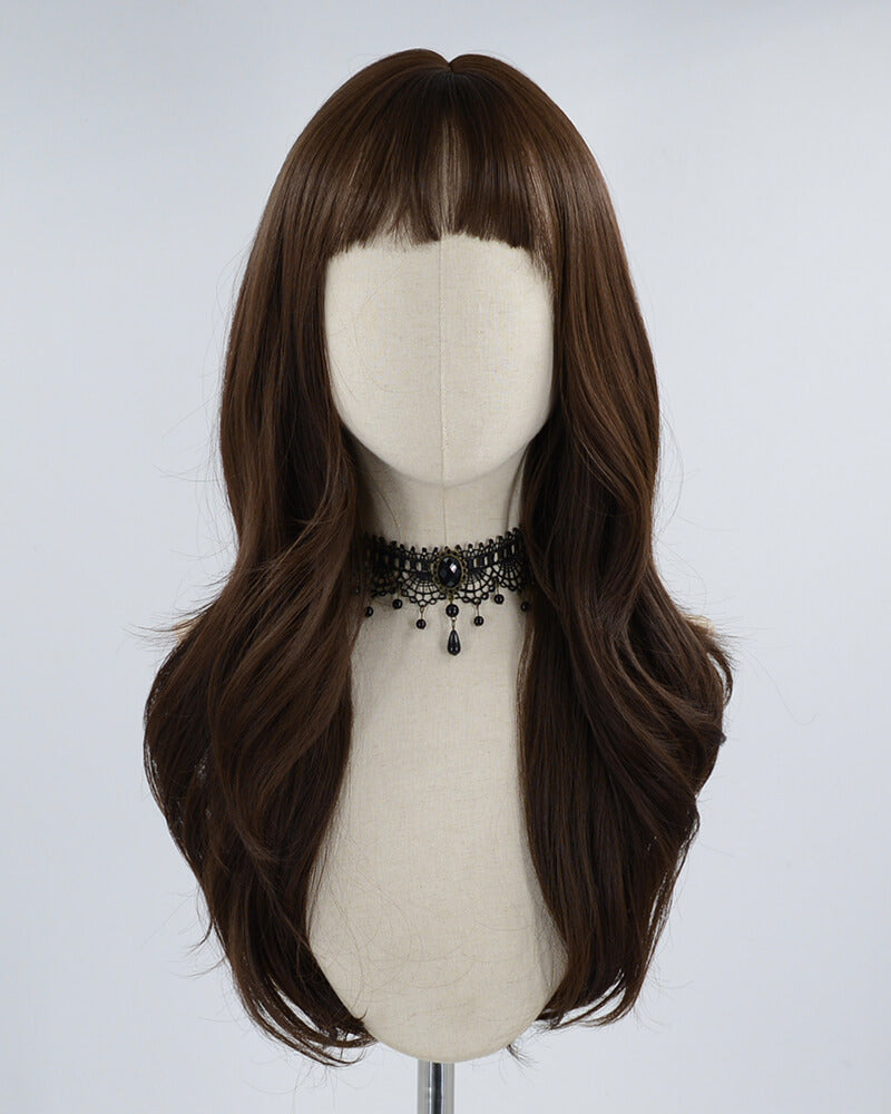 Dark Brown Synthetic Wig HW191