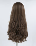 Long Brown Wavy Synthetic Wig HW133