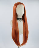 30 Inch Long Synthetic Lace Front Wig WW152
