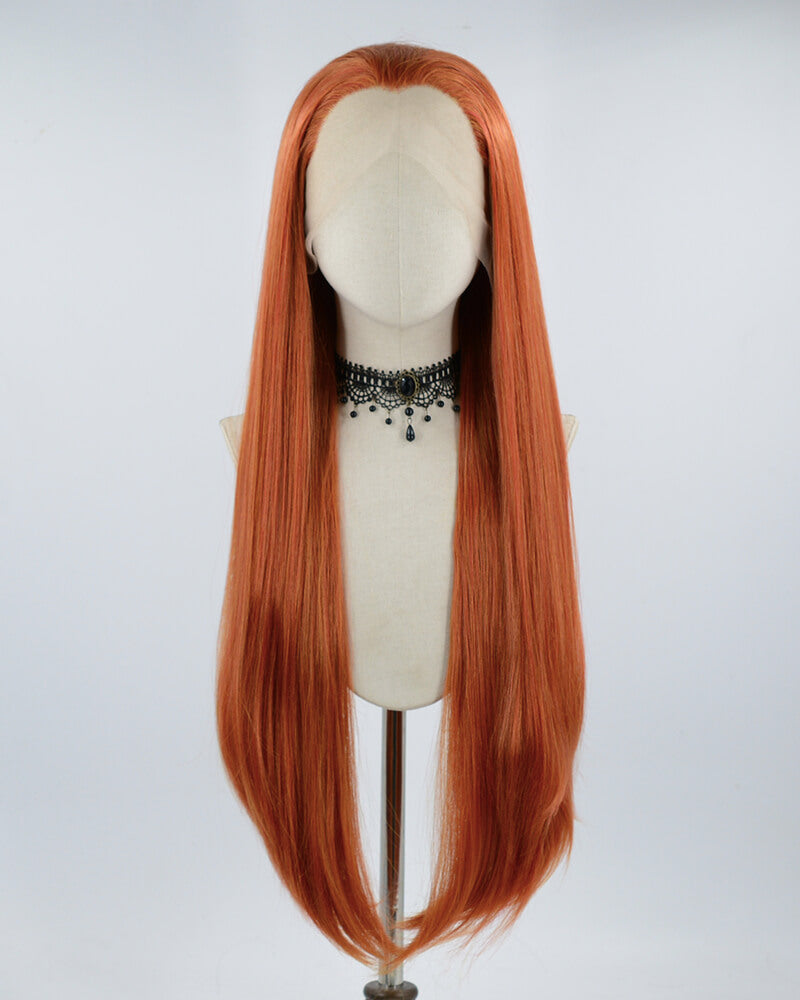 30 Inch Long Synthetic Lace Front Wig WW152